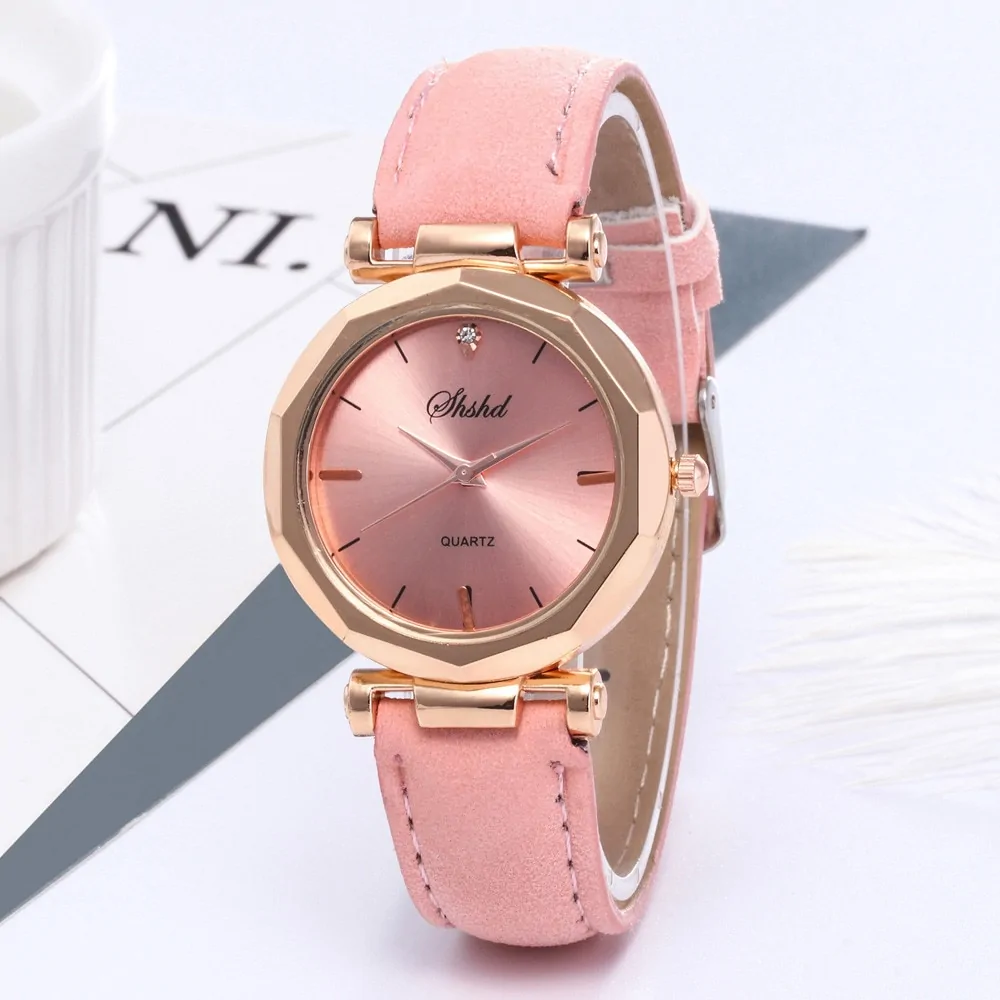 Fashion Women Leather Casual Watch - Image 5