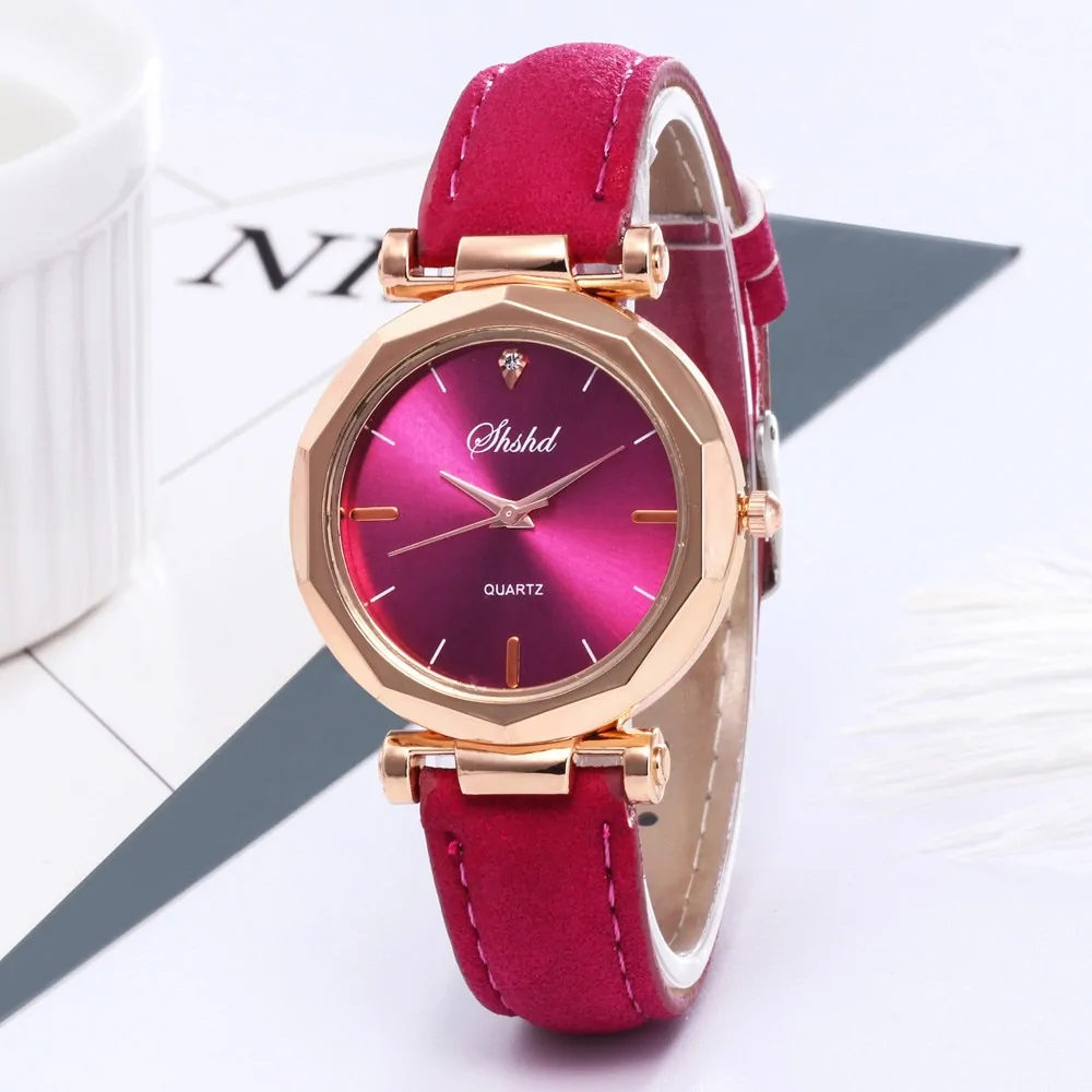Fashion Women Leather Casual Watch - Image 6