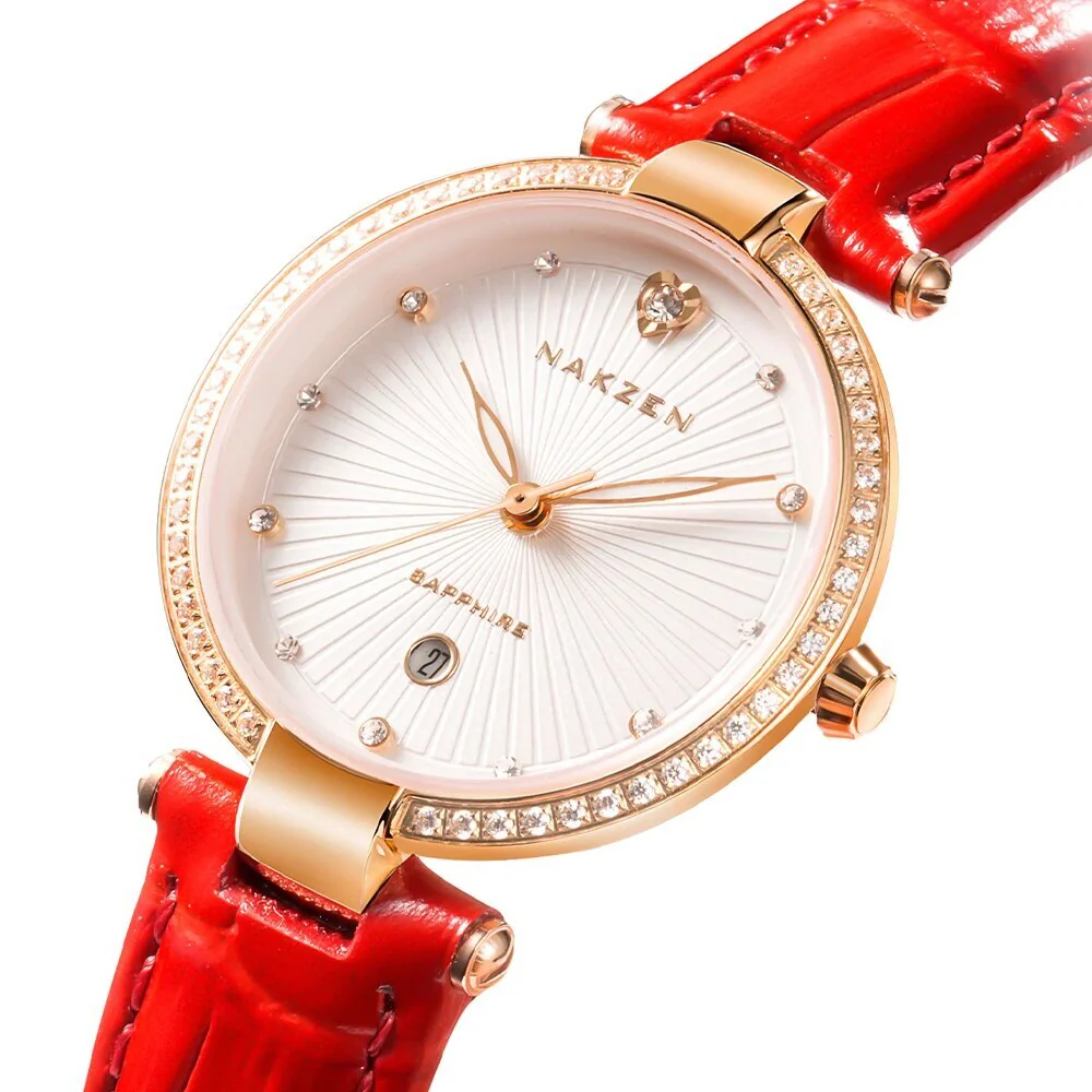 Fashion Women Watches 2021 New Leather Minimalist Watch Ladies Quartz Japan Movement Dress Wrist Watch Clock Montre Femme - Image 6