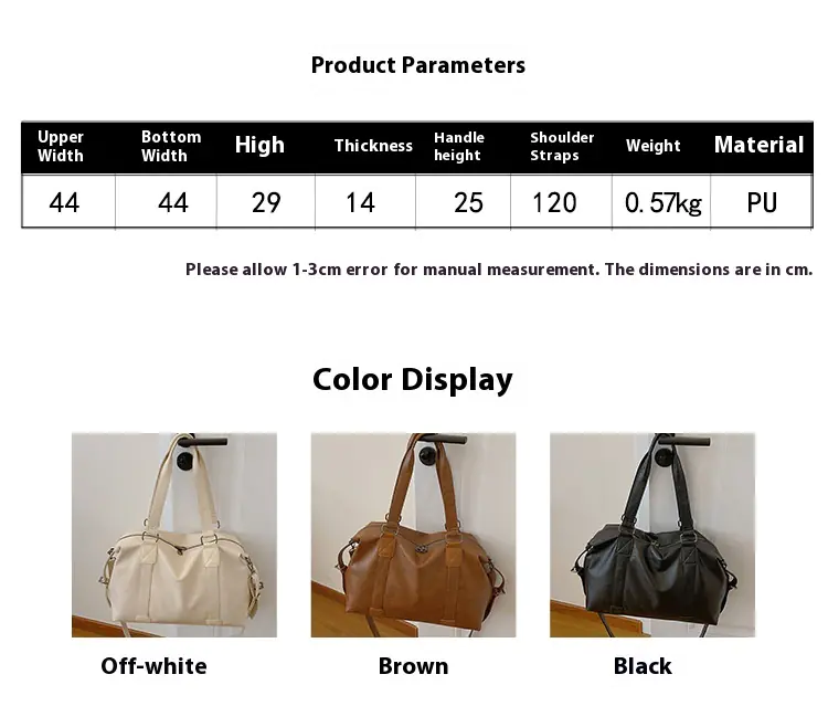 Fashion Women's Hand Carrying Large Capacity Shoulder Bag - Image 6