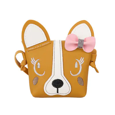 Fashionable Cartoon Dog Shoulder Crossbody Bag - Image 4