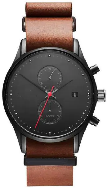 Fashionable Men's Quartz Watch with Calendar Feature - Image 11