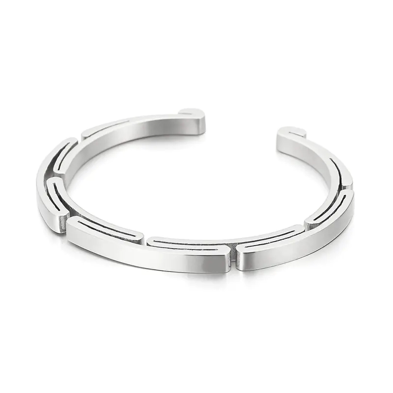 Fashionable Stainless Steel Couple Bracelet for All Occasions