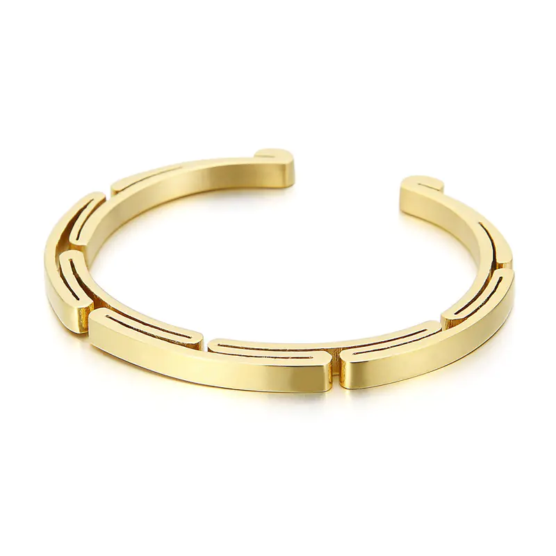 Fashionable Stainless Steel Couple Bracelet for All Occasions - Image 2