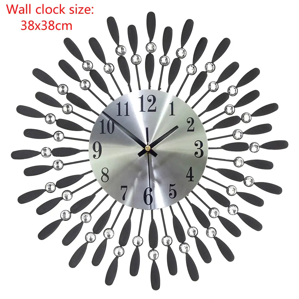 Feather Sun Wall Clock - Image 4