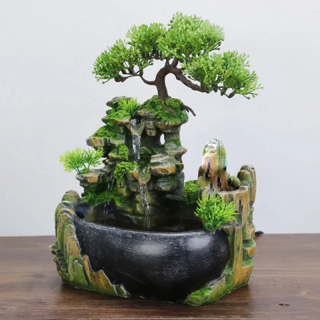 Feng Shui Waterfall Fountain - Image 12