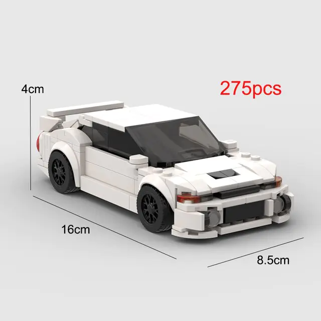 Fifth Generation EVO Sports Car Building Blocks Set - Image 6