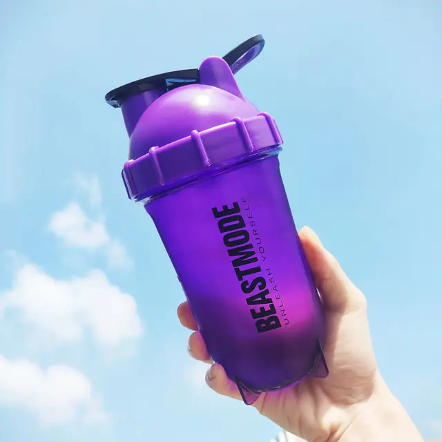 Fitness Protein Shaker Water Bottle - Image 8