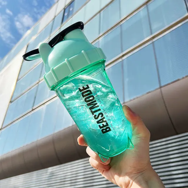 Fitness Protein Shaker Water Bottle - Image 9