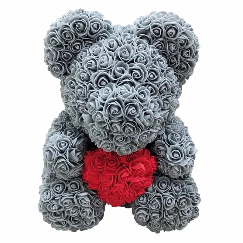 Flower Rose Teddy Bear - Image 8