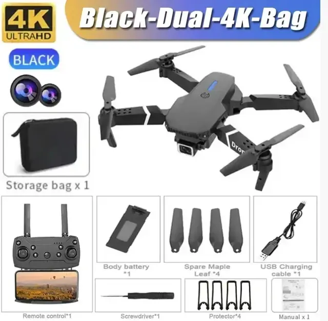 Foldable RC Helicopter With 1080P Wide Angle Dual HD Camera - Image 10