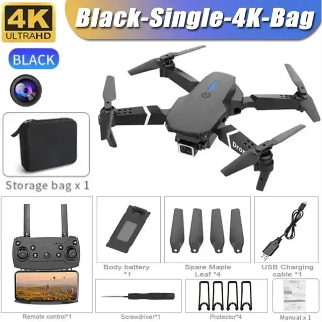 Foldable RC Helicopter With 1080P Wide Angle Dual HD Camera - Image 11