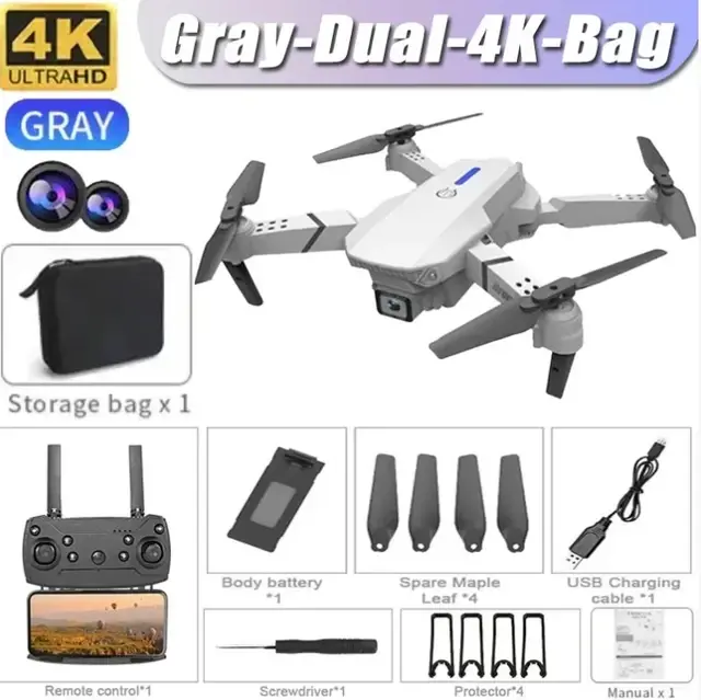 Foldable RC Helicopter With 1080P Wide Angle Dual HD Camera - Image 13
