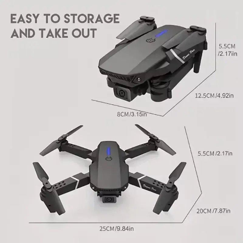 Foldable RC Helicopter With 1080P Wide Angle Dual HD Camera - Image 6