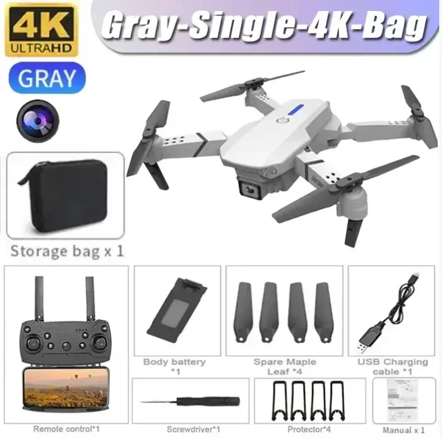 Foldable RC Helicopter With 1080P Wide Angle Dual HD Camera - Image 8