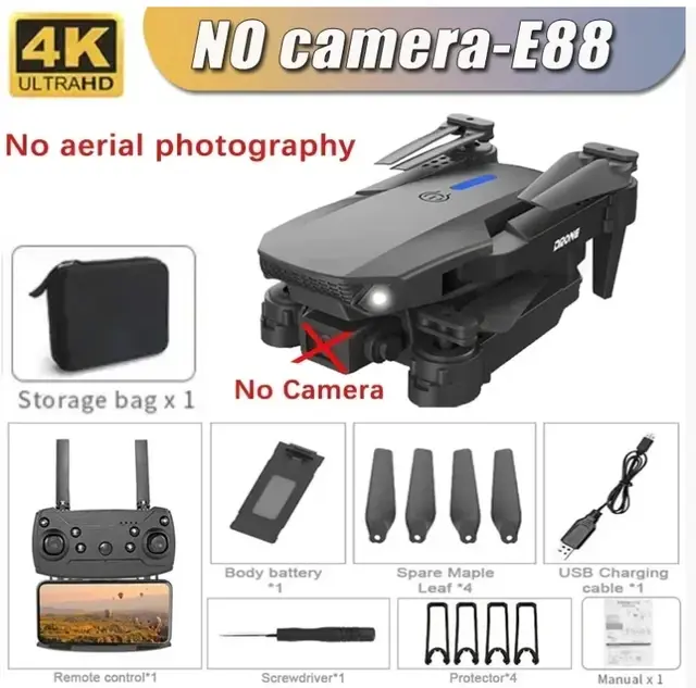 Foldable RC Helicopter With 1080P Wide Angle Dual HD Camera - Image 9