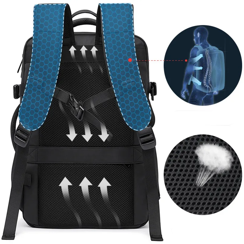 Foldable Waterproof Travel Backpack for Men - Image 8