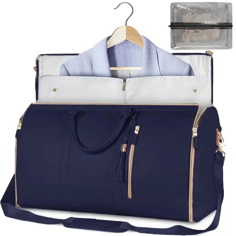 Foldable Women's Travel Convenient Carry-On Clothing Bag - Image 2