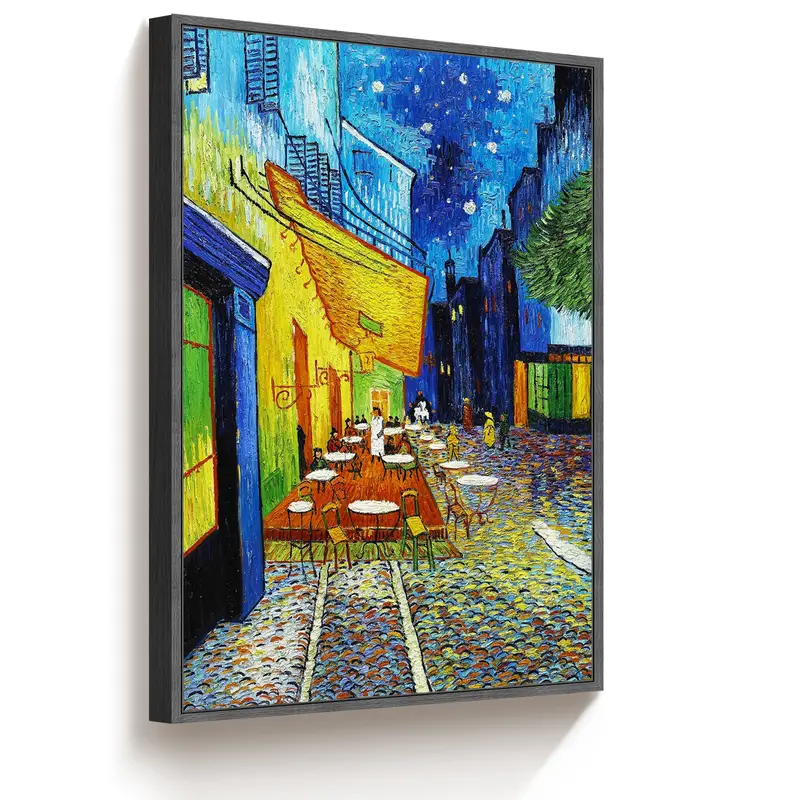 Framed 12x16in Decorative Modern Canvas Wall Art - Image 2