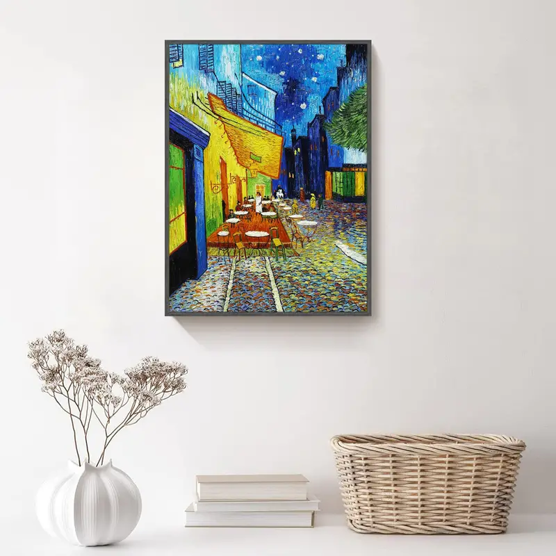 Framed 12x16in Decorative Modern Canvas Wall Art - Image 9