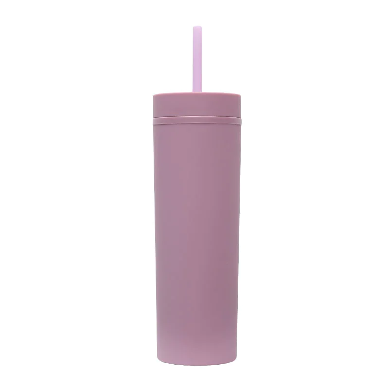 Frosted Straight Straw Bottle - Image 21