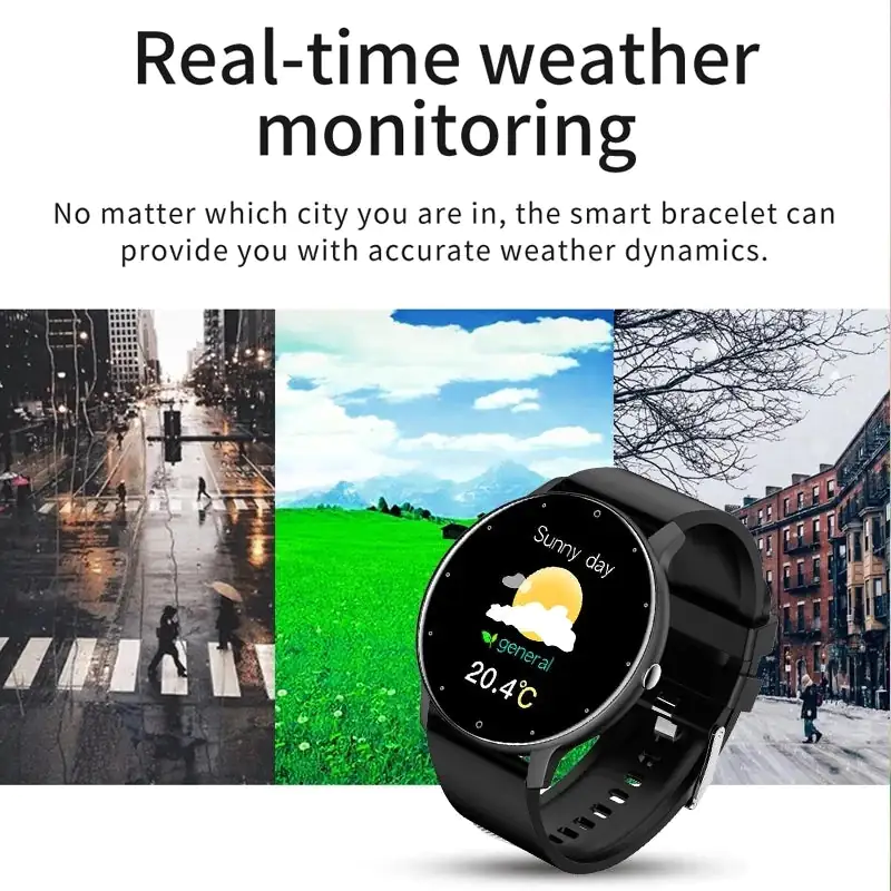 Full Touch Screen Fitness Smart Watch - Image 4