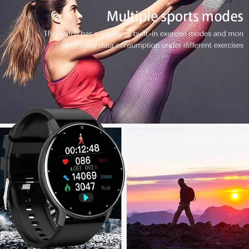 Full Touch Screen Fitness Smart Watch - Image 5