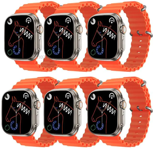 Full Touch Screen Light Sports Smart Watch - Image 22