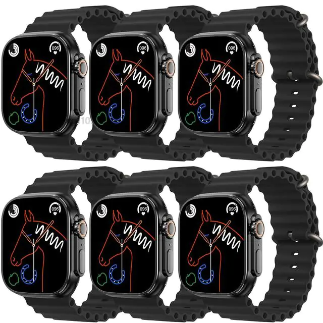 Full Touch Screen Light Sports Smart Watch - Image 37