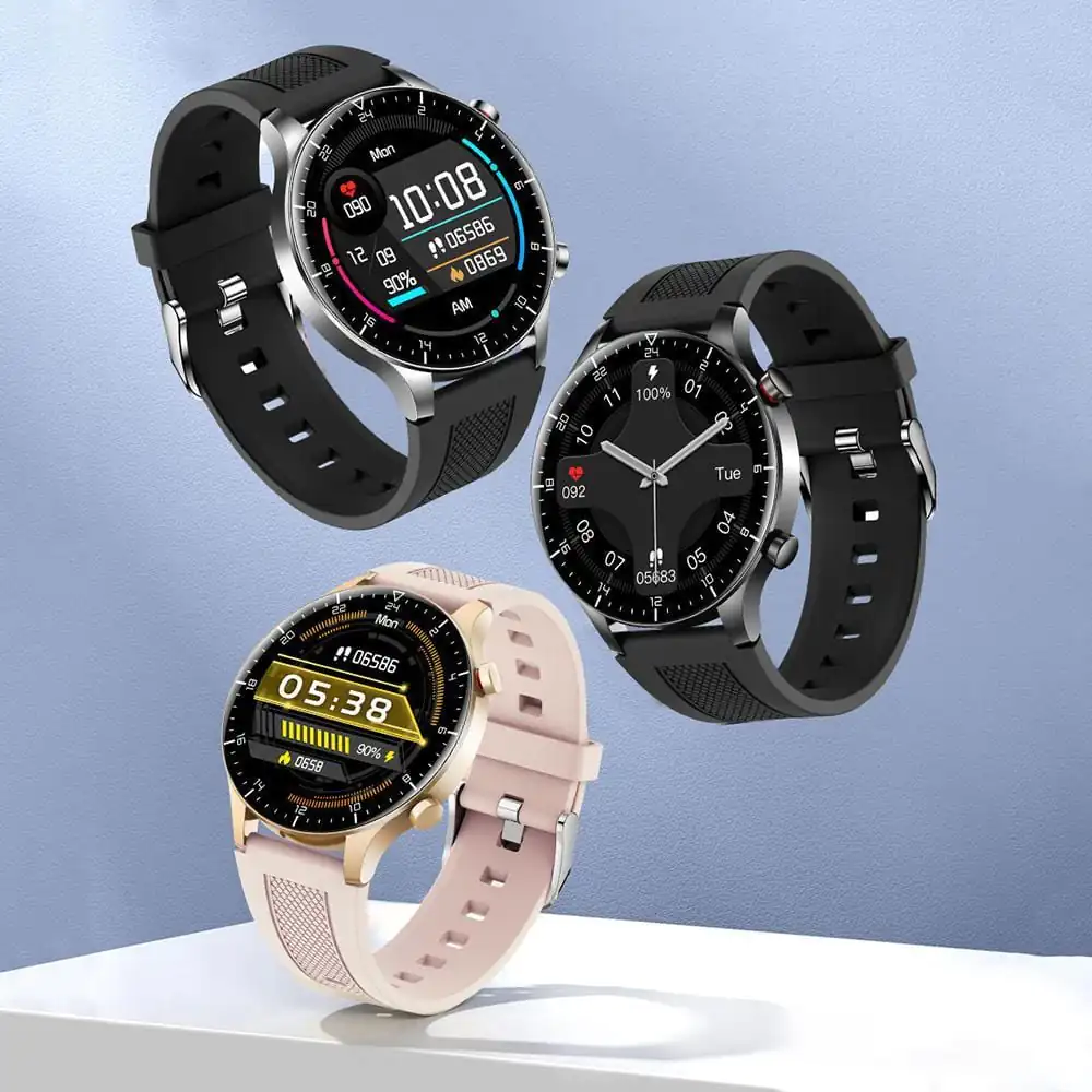 Full Touch Screen Smart Watch Heart Rate Testing Sports Music Smartwatch - Image 3