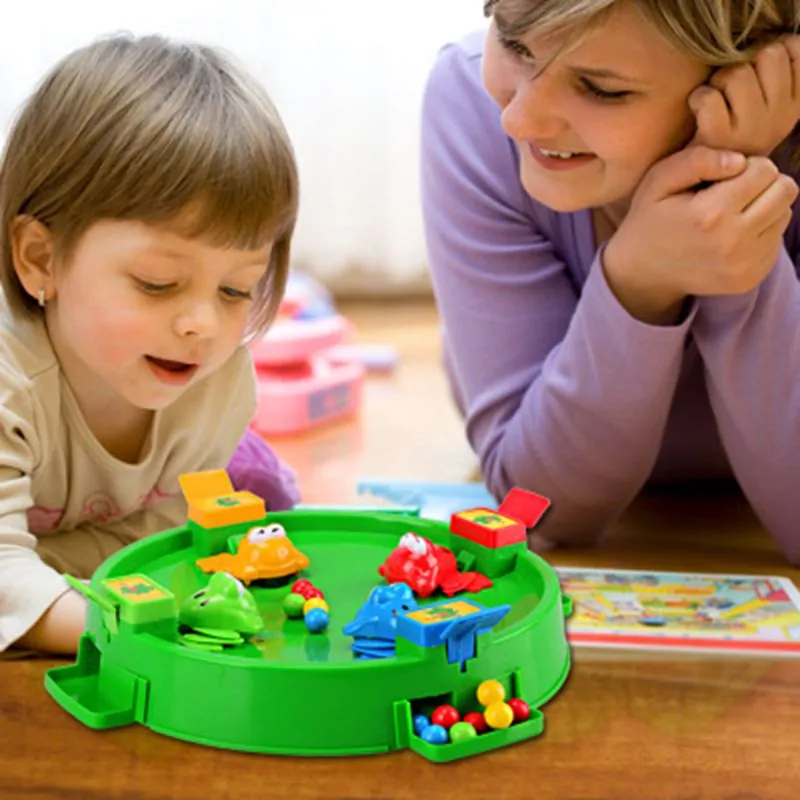 Funny Frog Eating Beans Board Game: Interactive Family and Educational Toy for Kids - Image 2