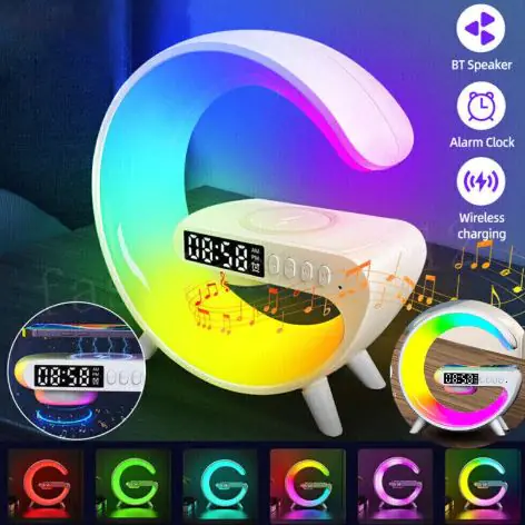 G Shape Light Up Wireless Speaker - Image 6