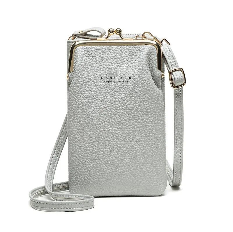 Geestock Women's PU Leather Phone Crossbody Bag - Image 10