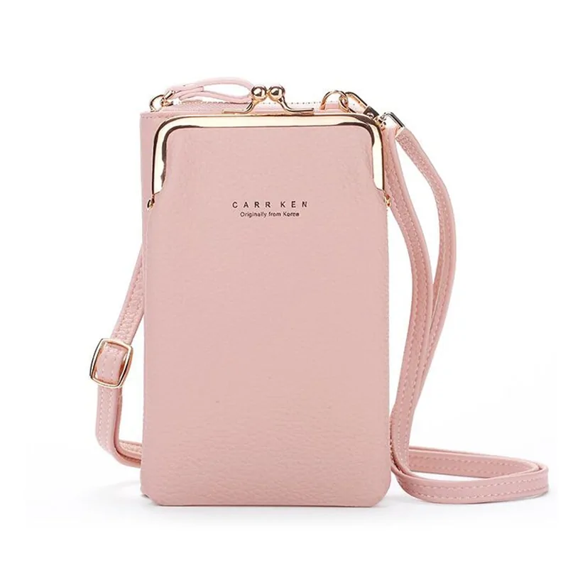 Geestock Women's PU Leather Phone Crossbody Bag - Image 11