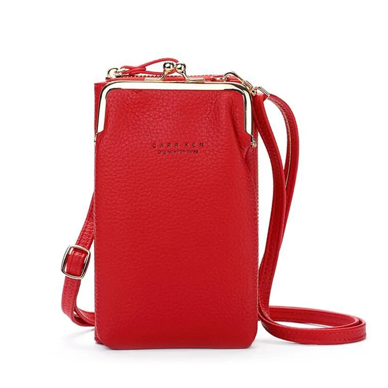 Geestock Women's PU Leather Phone Crossbody Bag - Image 12