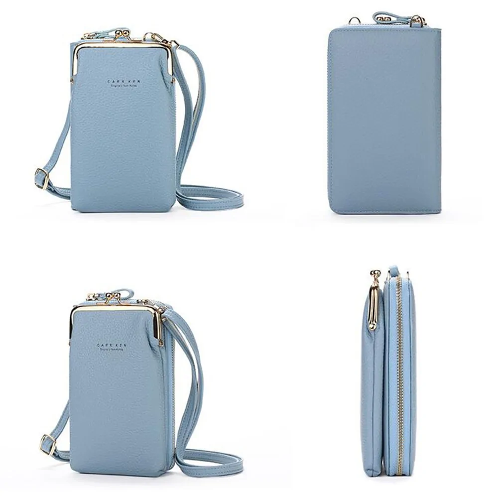 Geestock Women's PU Leather Phone Crossbody Bag - Image 3