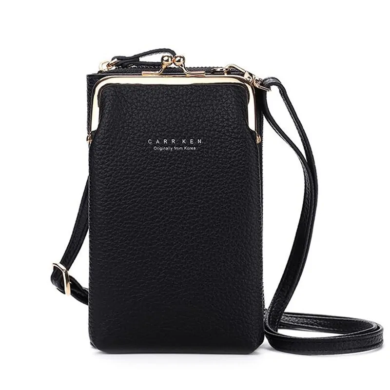 Geestock Women's PU Leather Phone Crossbody Bag - Image 9