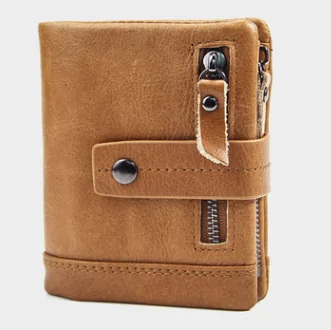Genuine Leather Card Holder Wallet - Image 2