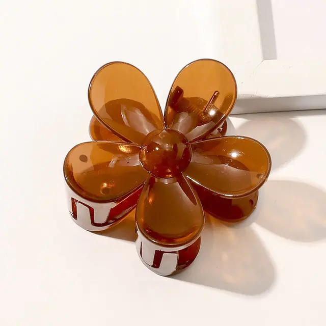 Geometric Flower Hair Clip Set - Image 9