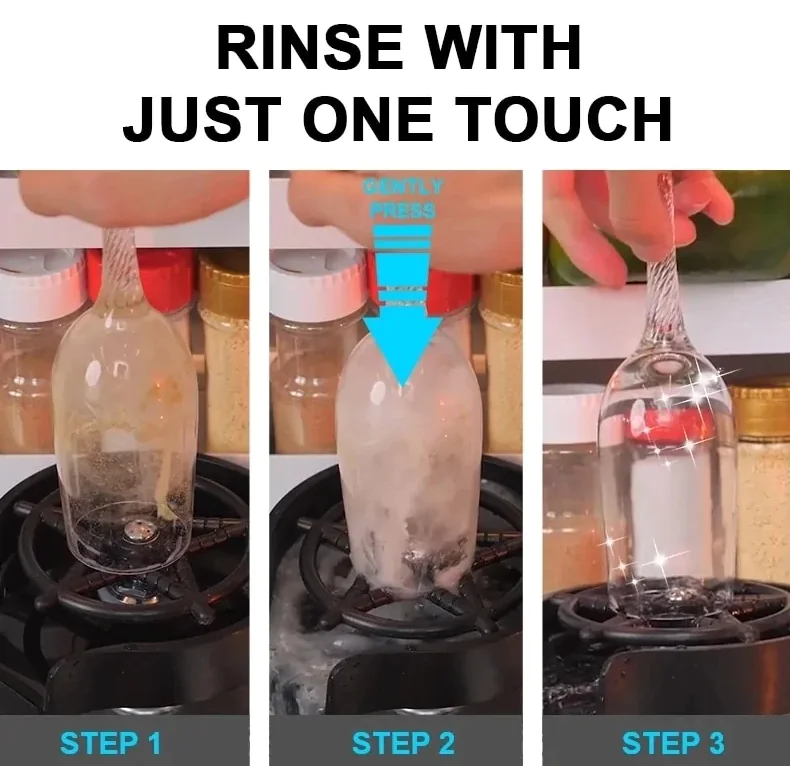 Glass Rinser for Kitchen Sink Automatic Cup Washer - Image 4