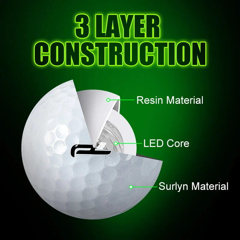 Golf Ball LED Light Up Balls - Image 9