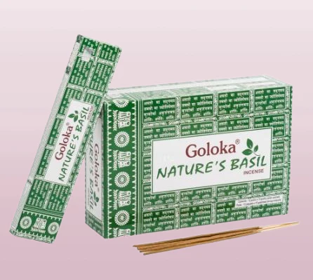 Goloka Nature's | Basil Incense Sticks