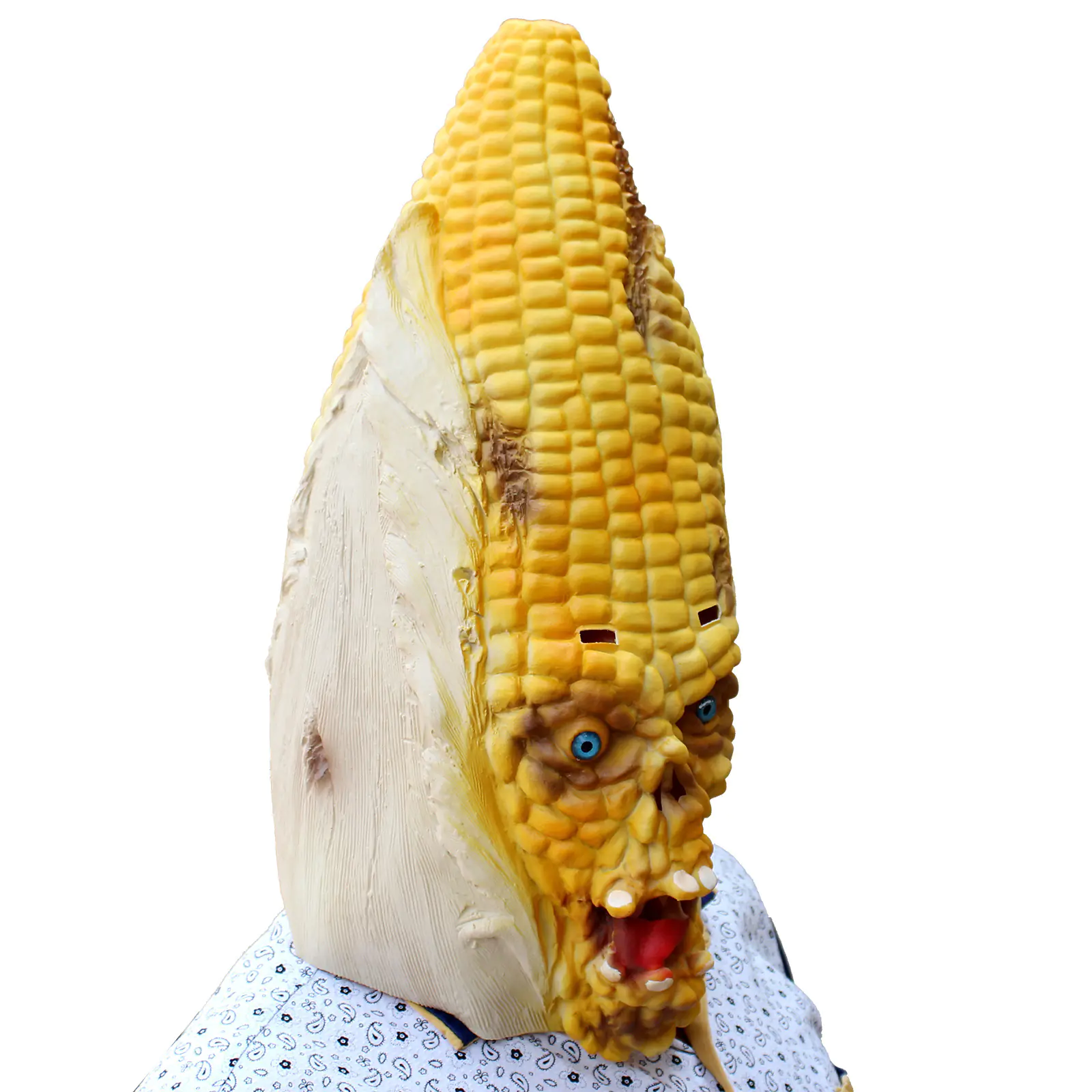 Halloween Corn Shaped Masks for Parties and Games - Image 2