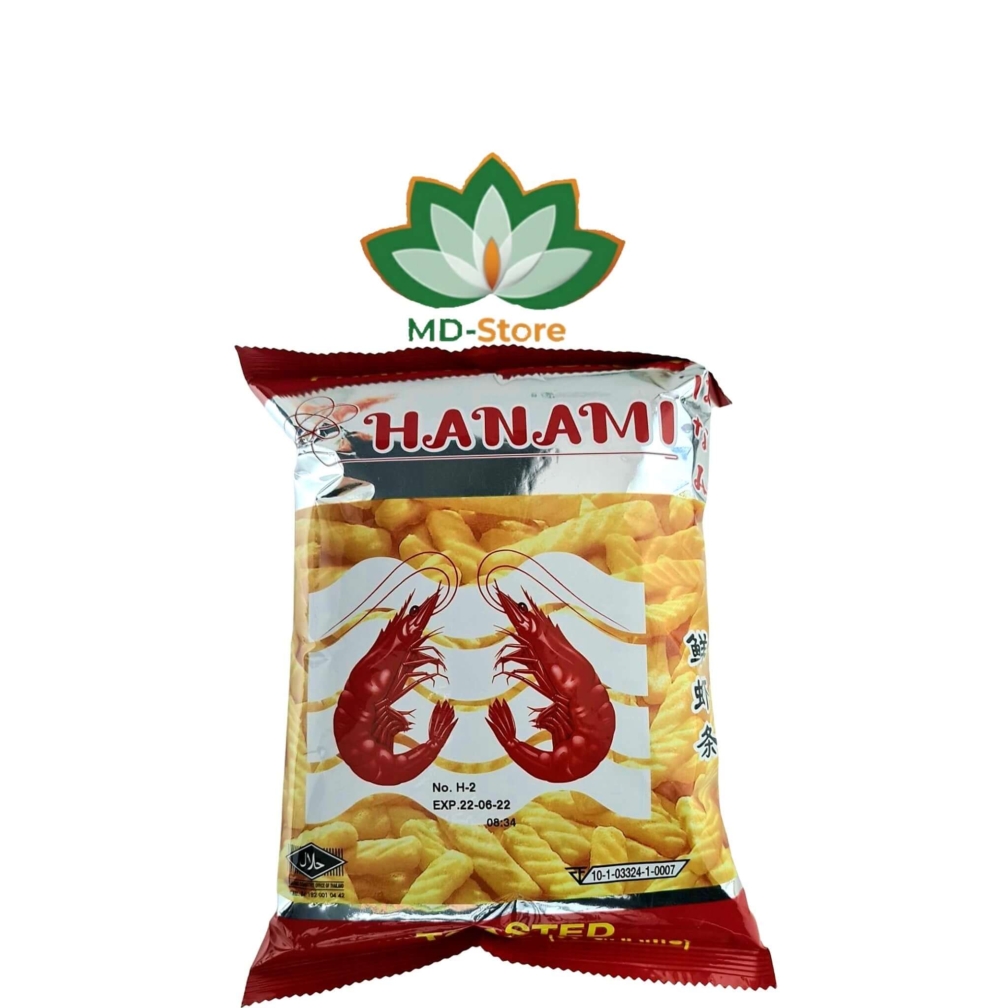 Hanami Toasted Prawn Cracker 100g