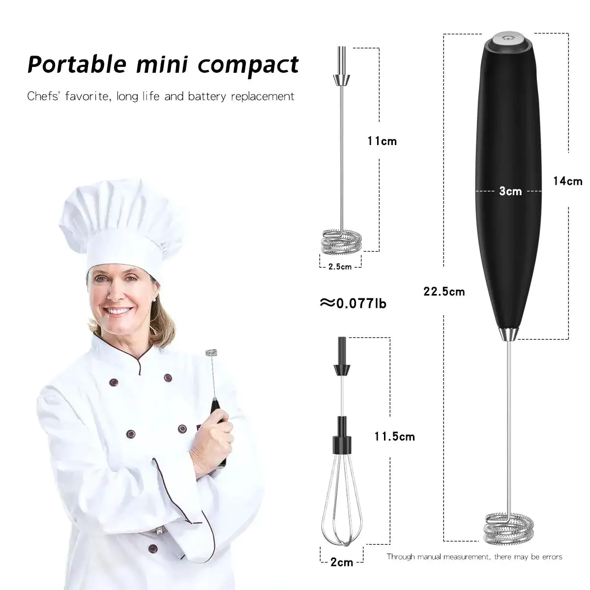Hand Blender Electric Egg Beater - Image 6