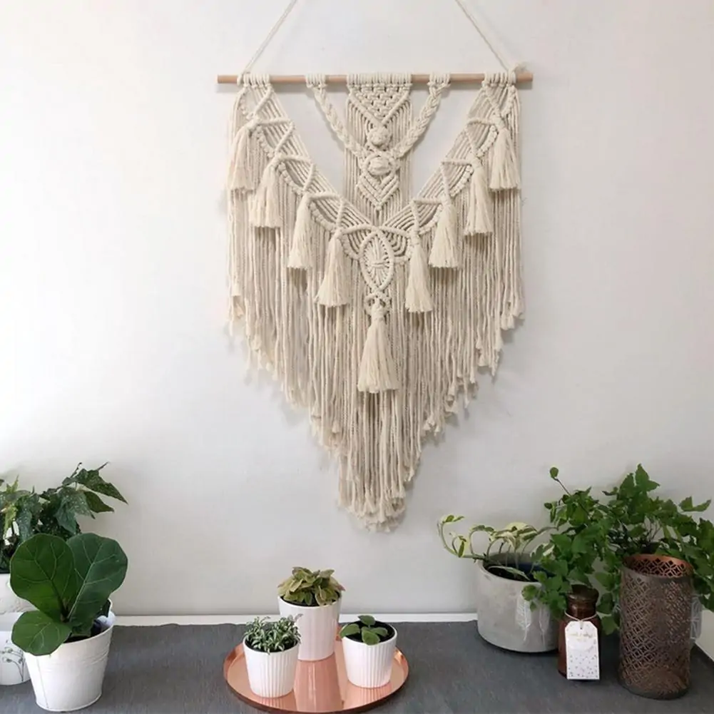 Hand Woven Tapestry Wall Hanging Art - Image 3