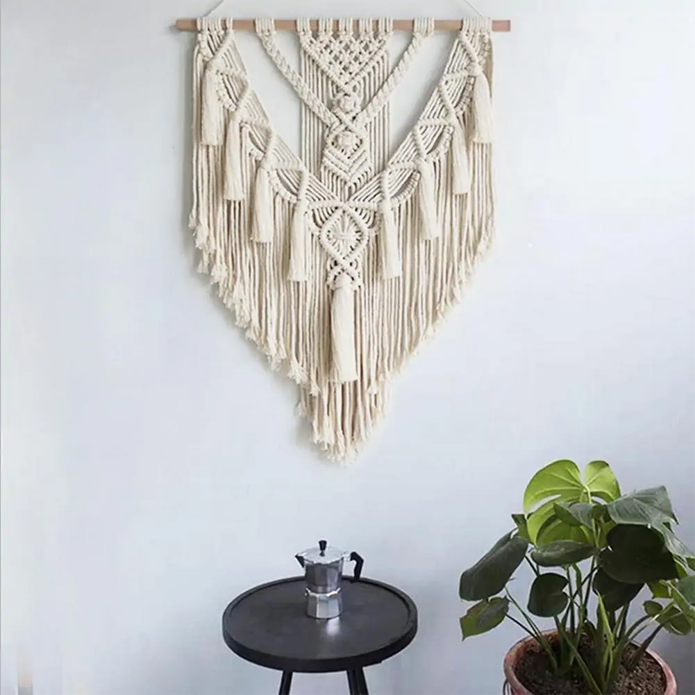 Hand Woven Tapestry Wall Hanging Art - Image 4