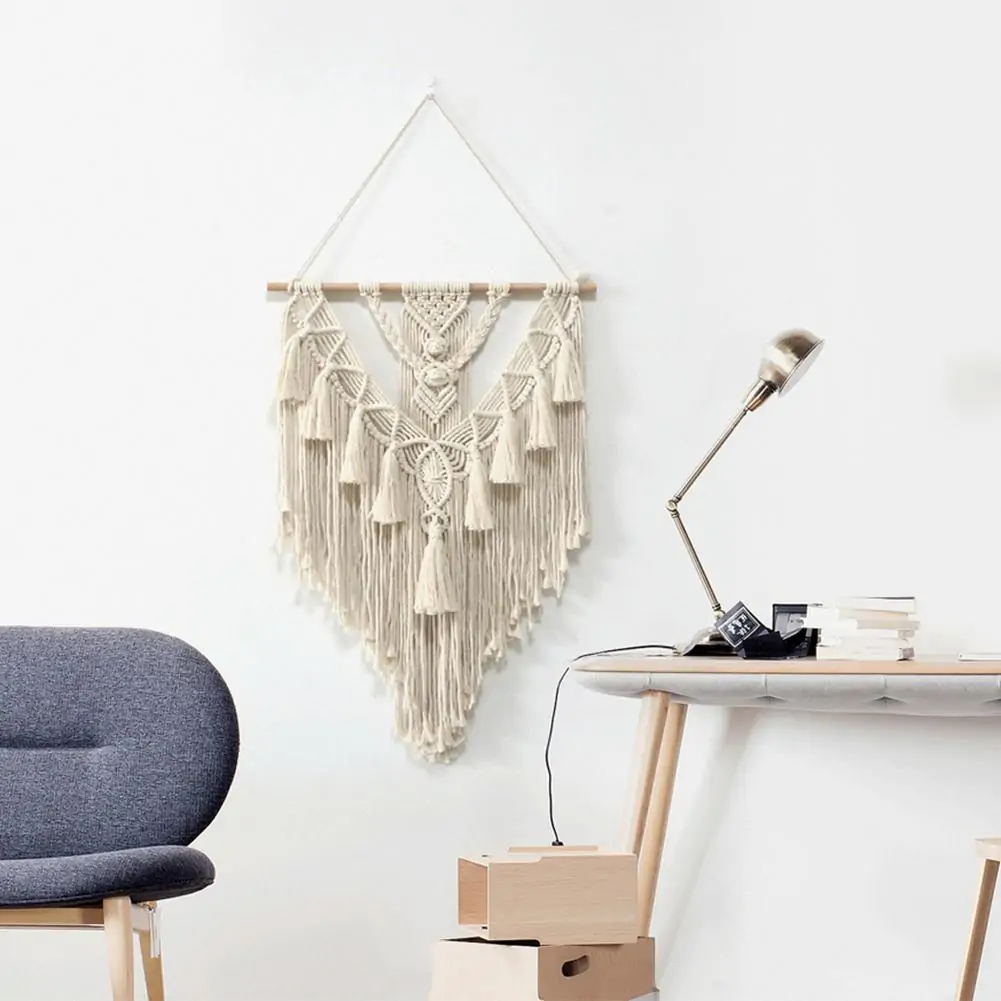 Hand Woven Tapestry Wall Hanging Art - Image 5