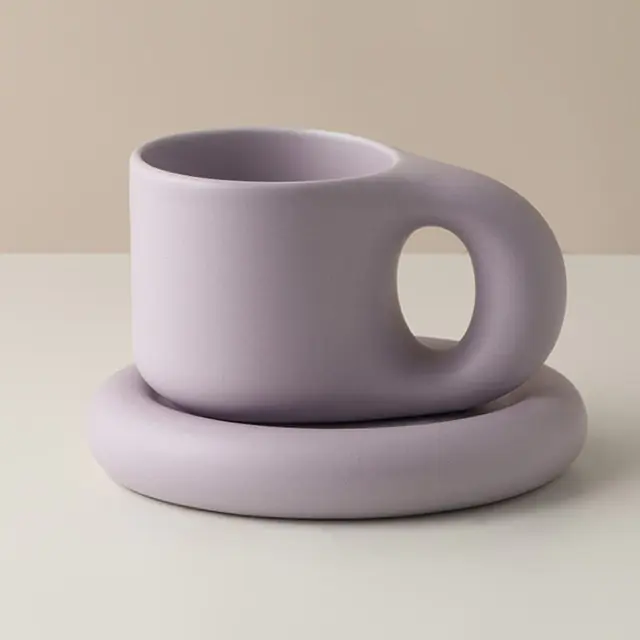 Handmade Fat Handle Mug - Image 10