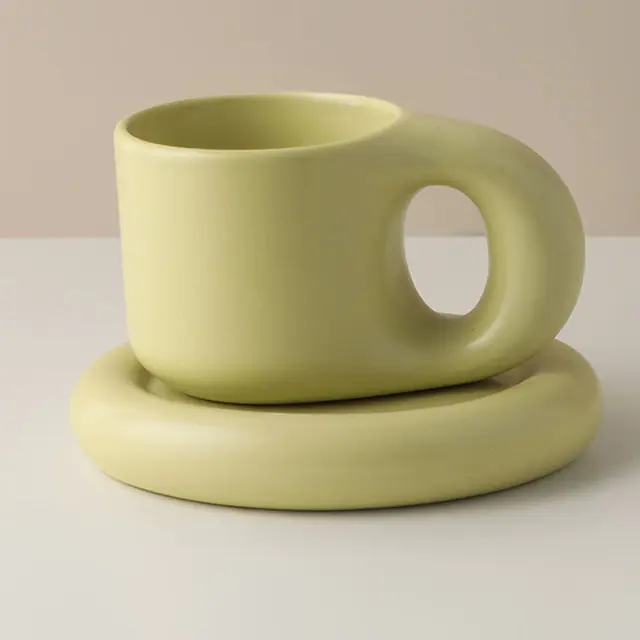 Handmade Fat Handle Mug - Image 11